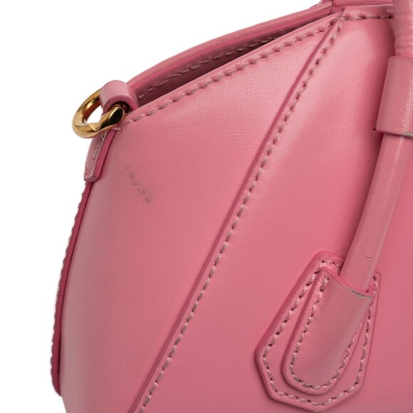 Pre-Loved Givenchy Mini Box Calfskin Antigona Stretch Top Handle Bag - Picture 8 of 11